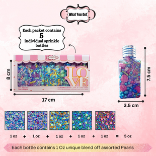 Under the Sea Sprinkles for Decorations 05 | 140 Gm