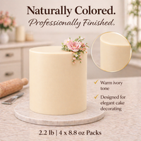 Magnolia Ivory | Edible Natural Fondant (4 x 250g)