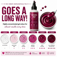 Fuchsia Pop | Edible Gel Color 60ml
