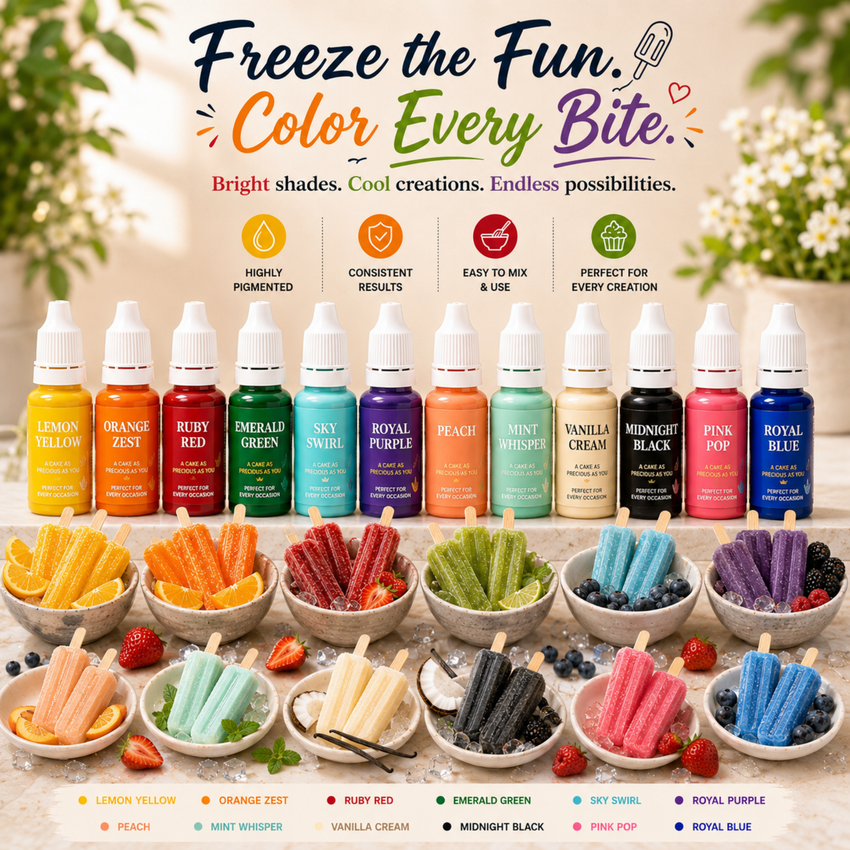 Core Baking | Pack of 12 Edible Water Color