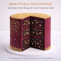 Champagne Gold | Sprinkles Bottle for Decoration Bottle 120 g