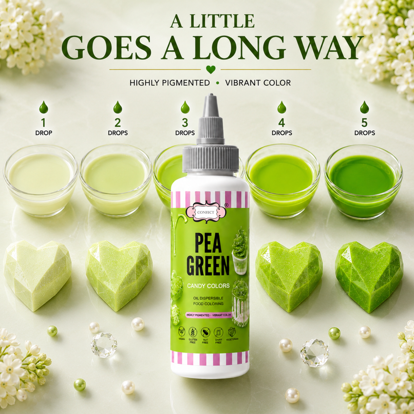 Pea Green | Edible Candy Color 60ml