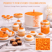 Citrus Orange | Sprinkles Bottle for Decoration Bottle 120 g