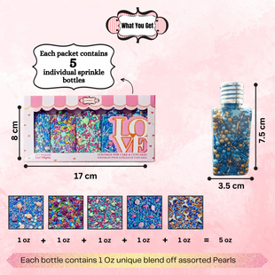 Under the Sea Sprinkles for Decorations 08 | 140 Gm