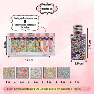 Under the Sea Sprinkles for Decorations 01 | 140 Gm