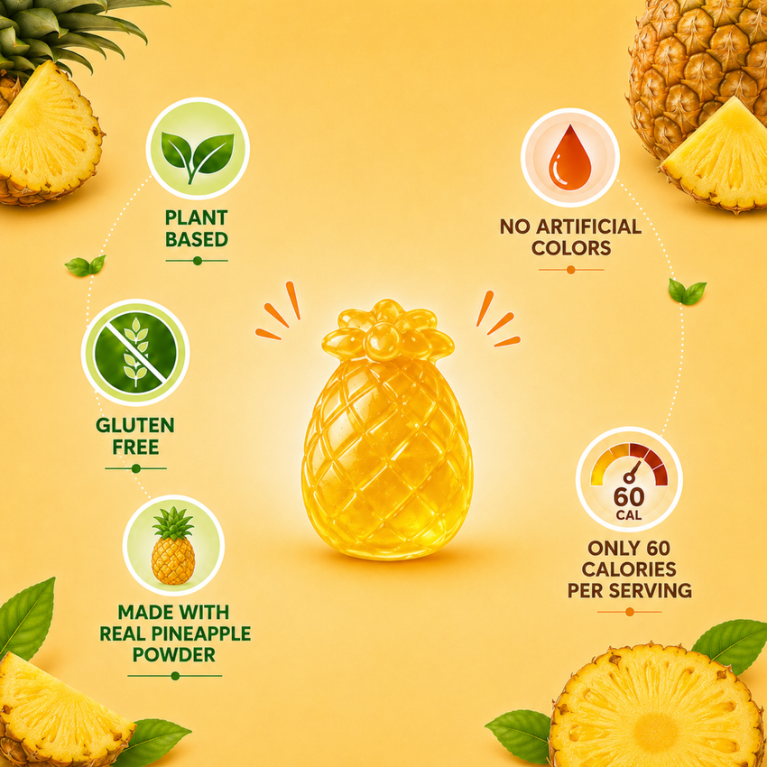 Pineapple Power Pop Gummies