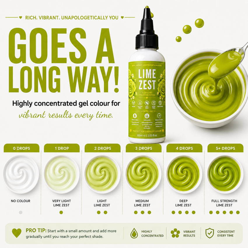 Lime Zest | Edible Gel Color 60ml