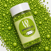 Lime Green | Sprinkles Bottle for Decoration Bottle 120 g