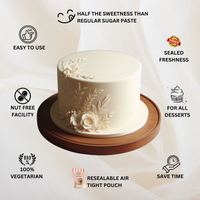 Ivory Fondant | Edible Sugarpaste 250 Gm