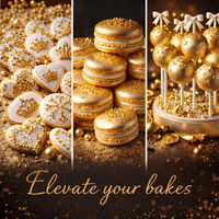 Shimmer Gold | Edible Luster Dust 5 Gms