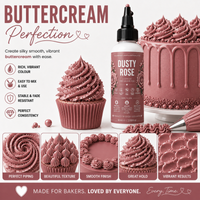 Dusty Rose | Edible Gel Color 60ml