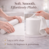 White | Edible Natural Fondant (4 x 250g)