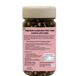 Twin Chocolate Chips 100g