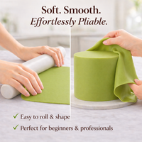 Green Harvest | Edible Natural Fondant (4 x 250g)
