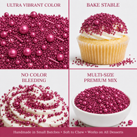 Mauve | Sprinkles Bottle for Decoration Bottle 120 g