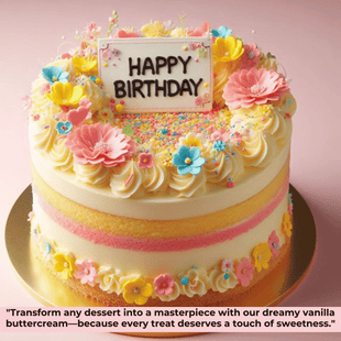 American ButterCream (Vanilla Fla.) 700 Gms