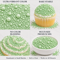 Mint Green | Sprinkles Bottle for Decoration Bottle 120 g