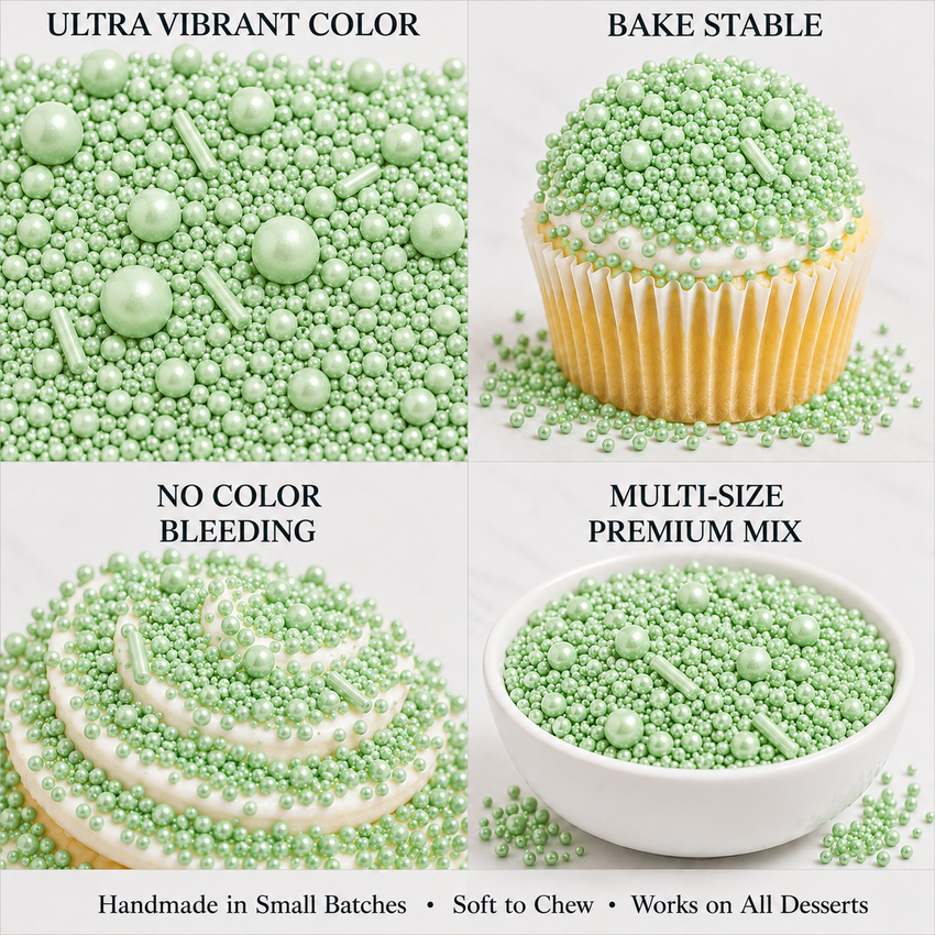 Mint Green | Sprinkles Bottle for Decoration Bottle 120 g