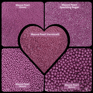 Sprinkles for Cakes & Cupcakes Decoration | USP-2(Mauve)