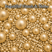 Sprinkles for Cakes & Cupcakes Decoration | USP-17(CH Gold)