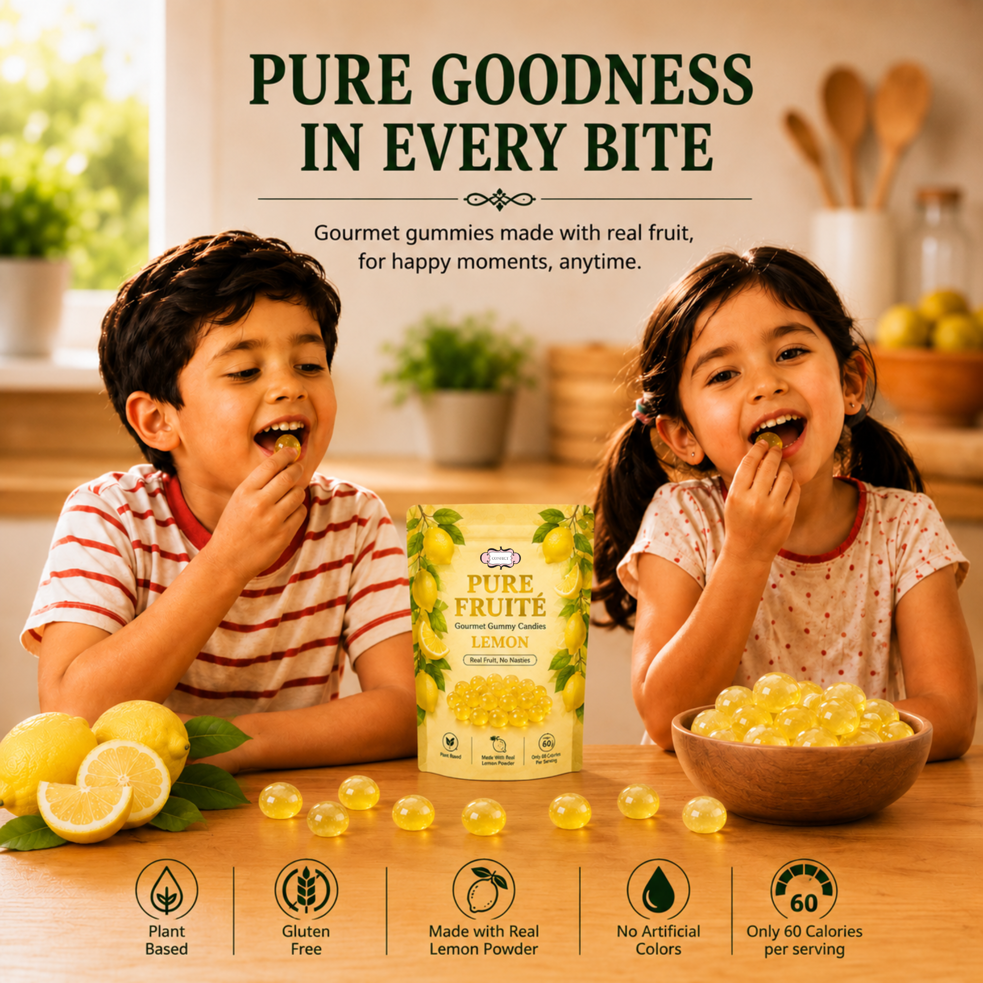 Lemon Drop Burst Gummies