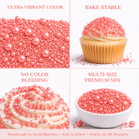 Rose Pink | Sprinkles Bottle for Decoration Bottle 120 g