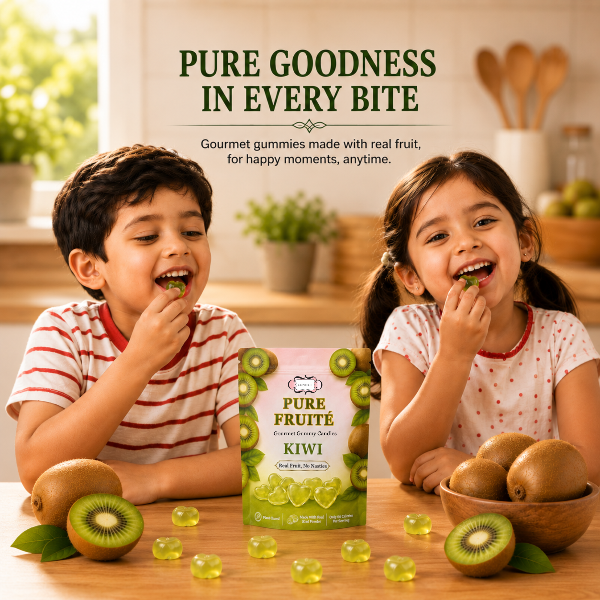 Kiwi Sunburst Chews Gummies