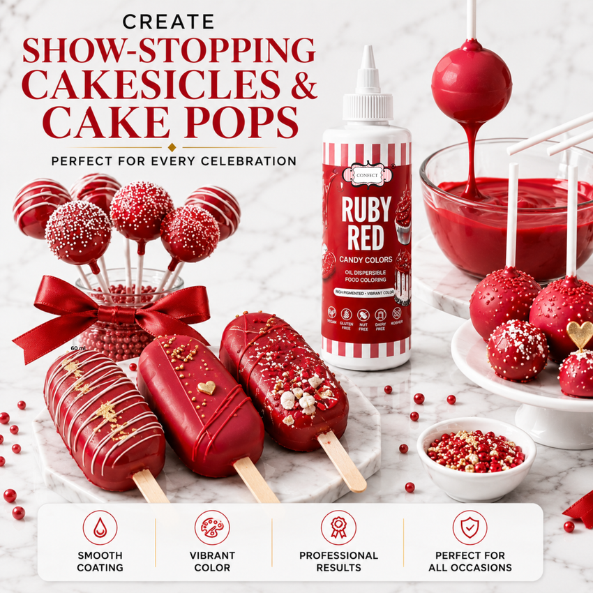 Ruby Red | Edible Candy Color 60ml