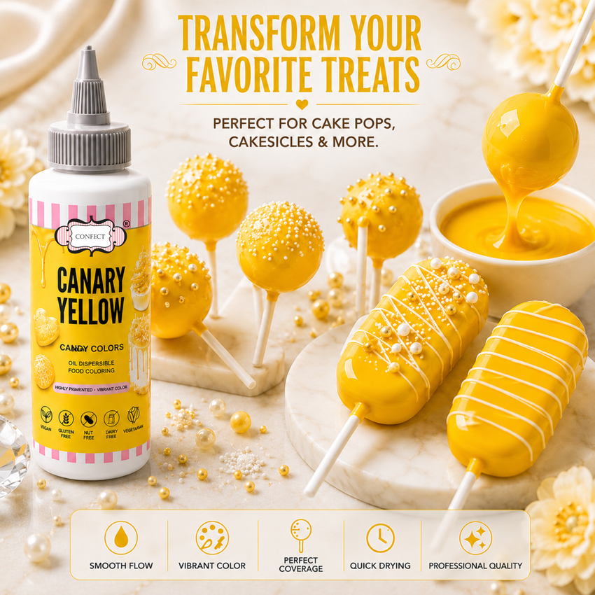 Canary Yellow | Edible Candy Color 60ml