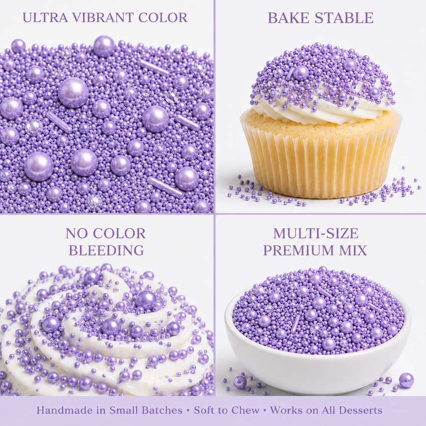 Lavender | Sprinkles Bottle for Decoration Bottle 120 g