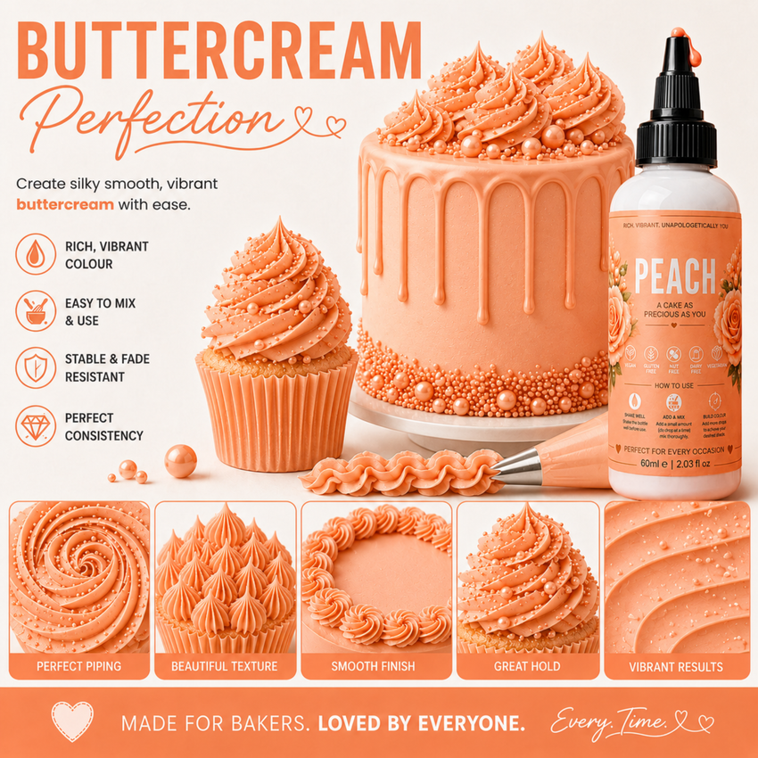 Peach | Edible Gel Color 60ml