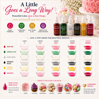 Christmas | Pack of 6 Edible Water Color