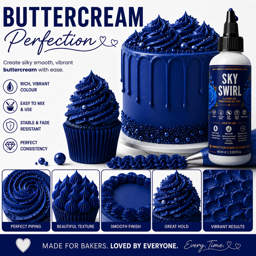 Sky Swirl | Edible Gel Color 60ml