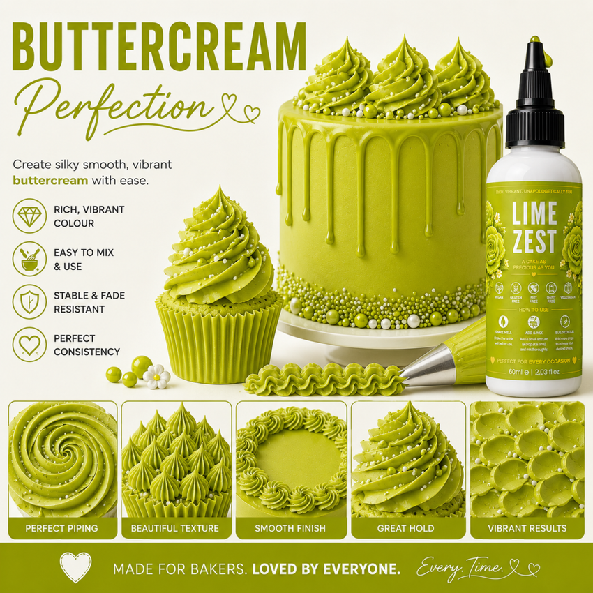 Lime Zest | Edible Gel Color 60ml