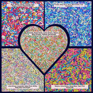 Rainbow Magic Sprinkles | (01) Mix Colourful Sprinkles 140 Gm