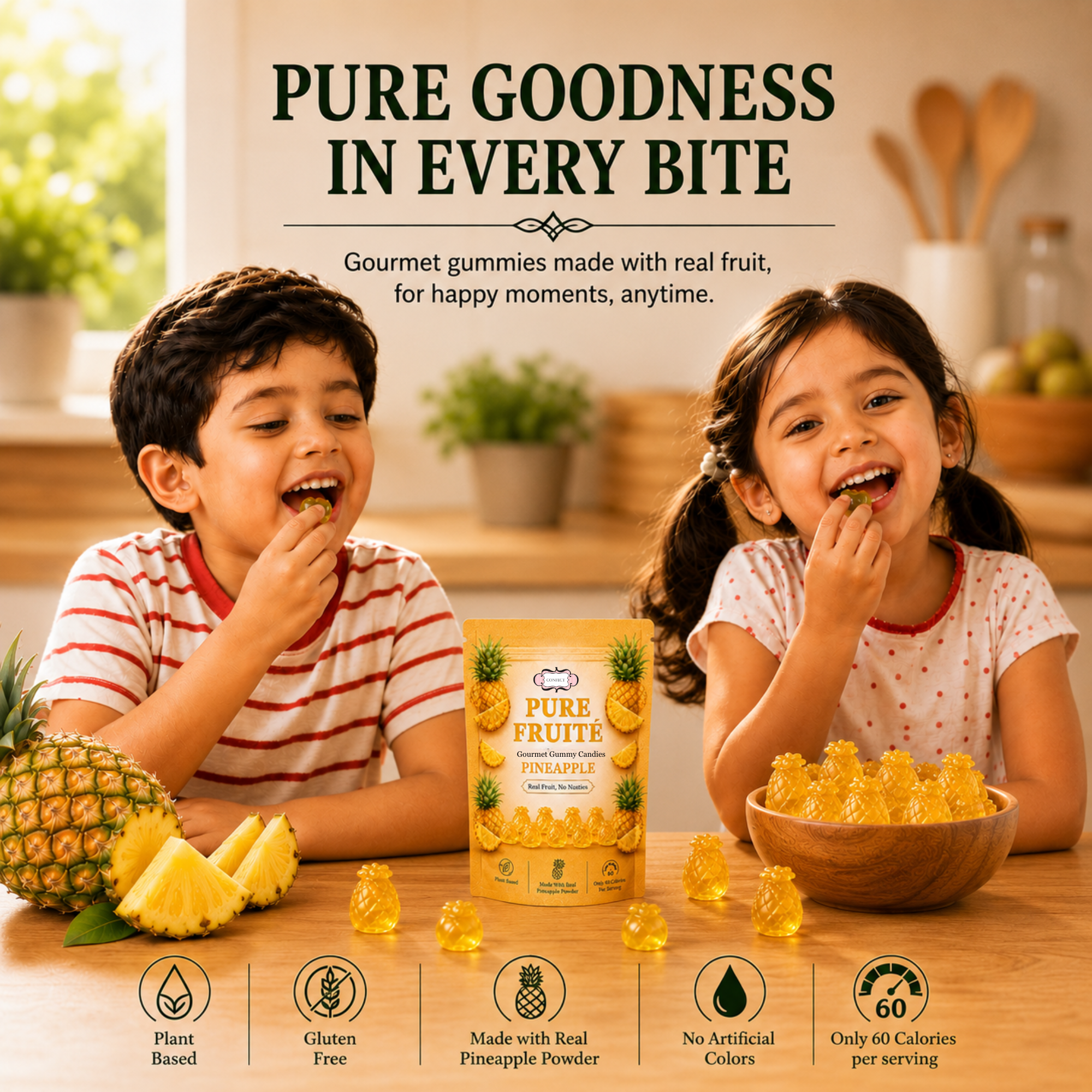 Pineapple Power Pop Gummies
