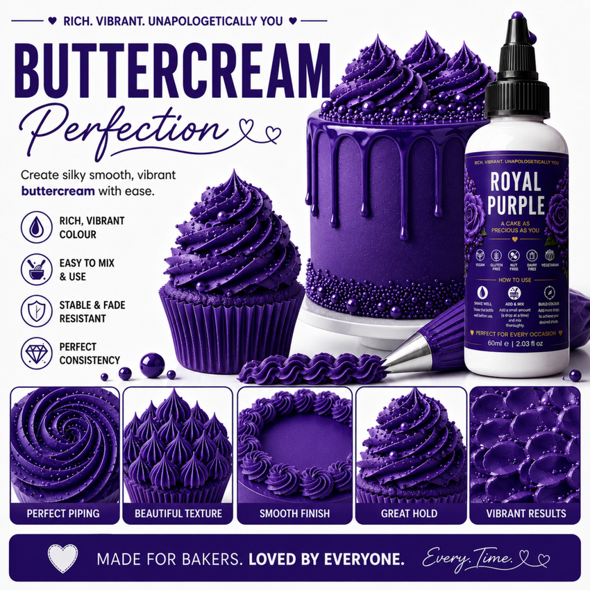 Royal Purple | Edible Gel Color 60ml