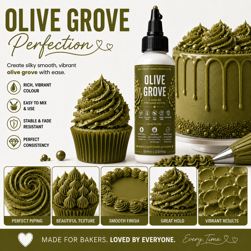 Olive Grove | Edible Gel Color 60ml