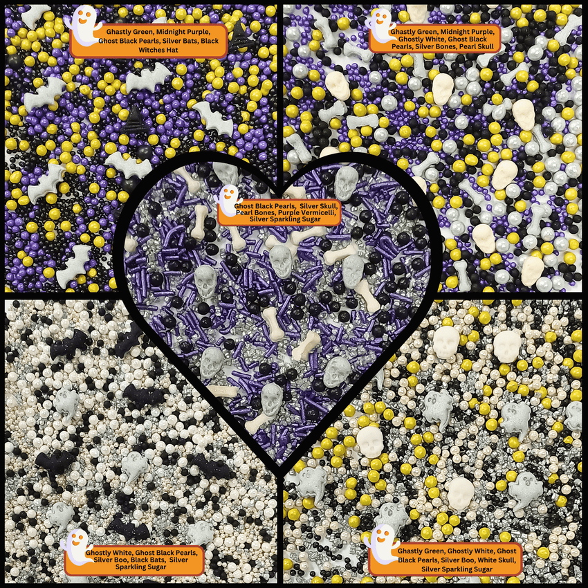 Halloween sprinkles Multipack 1 100 Gms (New)