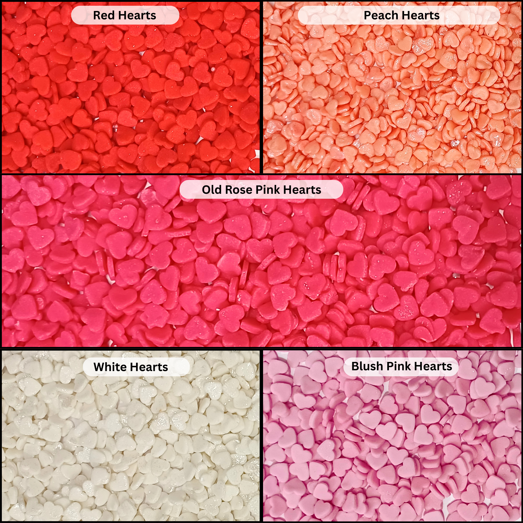 Valentine Sprinkles Multipack 5 | 140g
