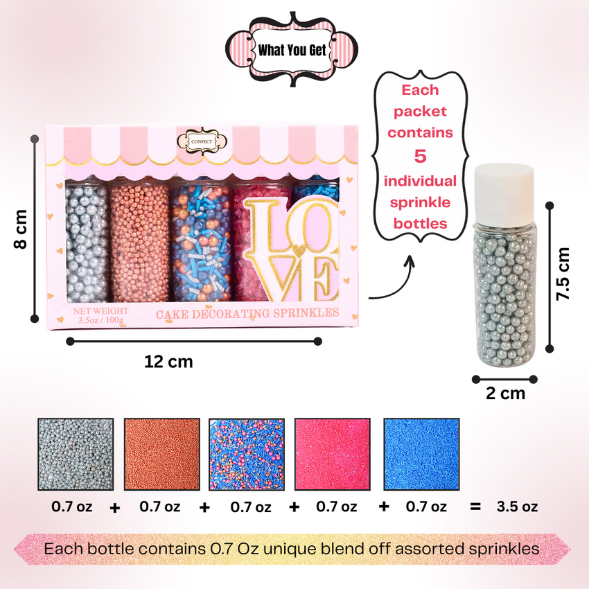 Fusion Mashup Sprinkles FM Multipack 40 | 140g
