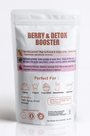 Berry Detox Booster | Fruit Powder Combo 75g