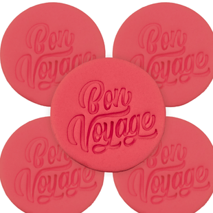 Toppers Cutters | Congratulations Topper Cutter | (Bon Voyage)