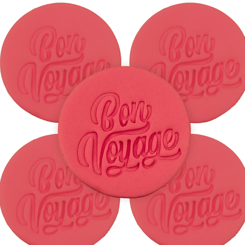 Toppers Cutters | Congratulations Topper Cutter | (Bon Voyage)
