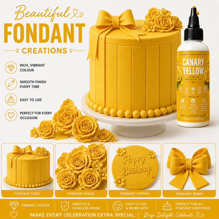 Canary Yellow | Edible Gel Color 60ml