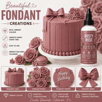 Dusty Rose | Edible Gel Color 60ml
