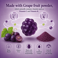 Grape Juice Burst Gummies