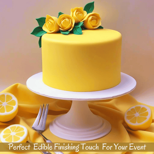 Lemon Yellow Fondant | Edible Sugarpaste 250 Gm