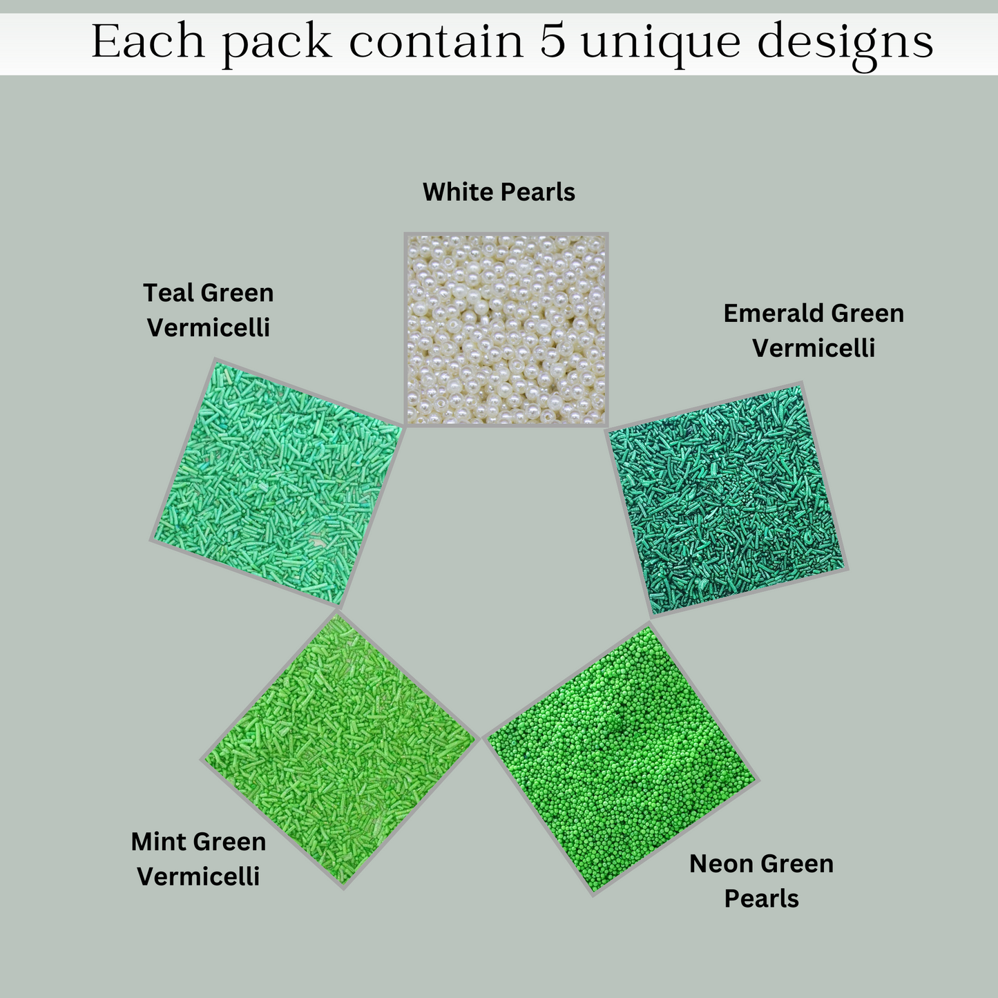 St. Patrick's Sprinkles PS Multipack 2 - 100 gms