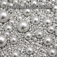 Sprinkles for Cakes & Cupcakes Decoration | USP-16(Silver)